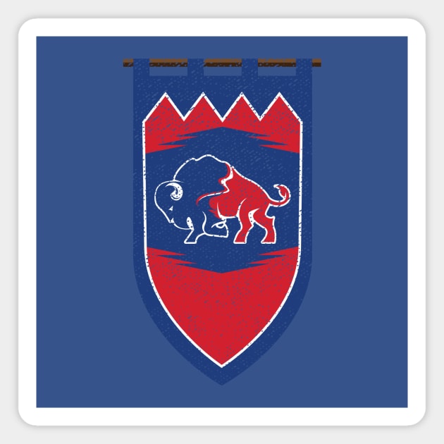 House of Buffalo Banner Magnet by SteveOdesignz